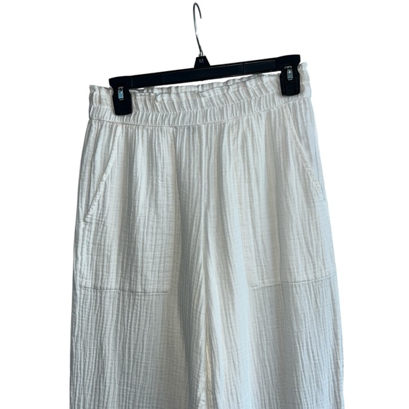 Rails White White Breezy Double Gauze Pants size XS - Picture 7 of 12